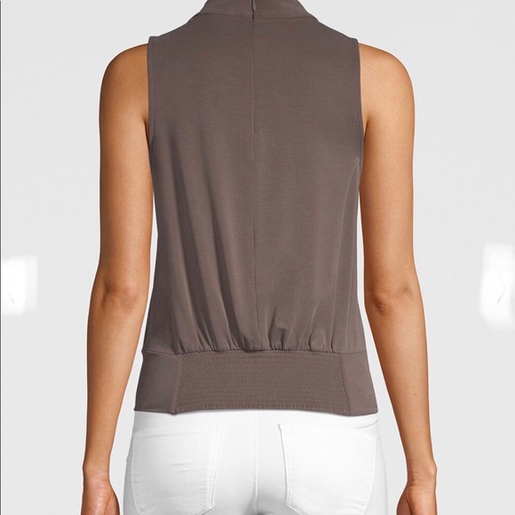 PHILOSOPHY WOMEN’S SLEEVELESS HALTER TOP  - SANDWASH COLOR - SIZE XS - Picture 3 of 7